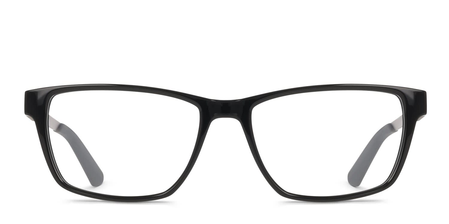 Nike 5101N Kids Shiny Black glasses - Shiny Black - Frontal View