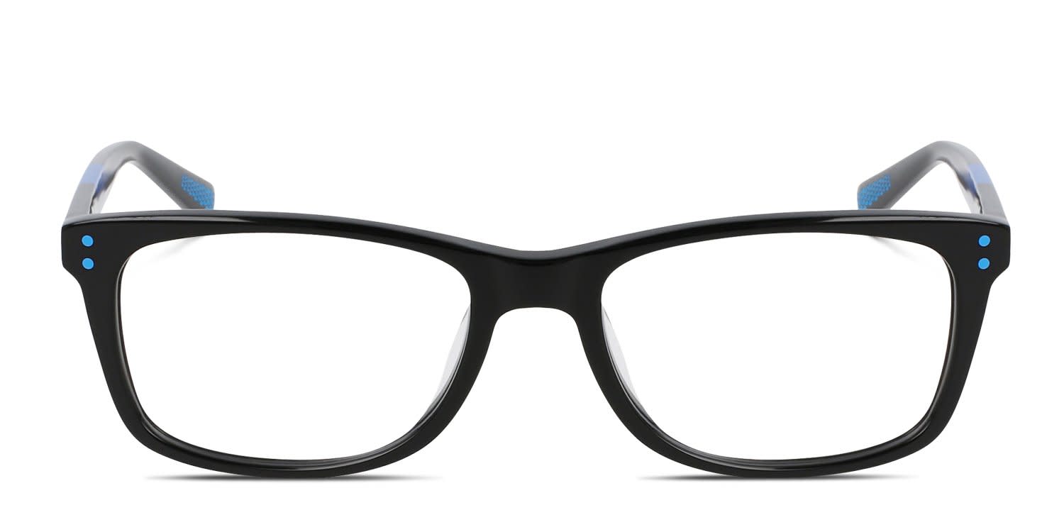 Nike 5538 Kids Black, Blue glasses - Black / Blue - Frontal View