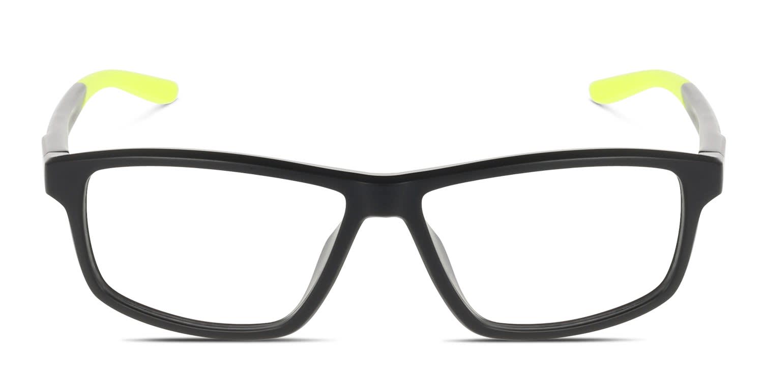 Nike 5060 Kids Black glasses - Black - Frontal View