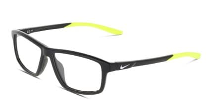 Nike 5060 Kids Black glasses - Black - Angle View