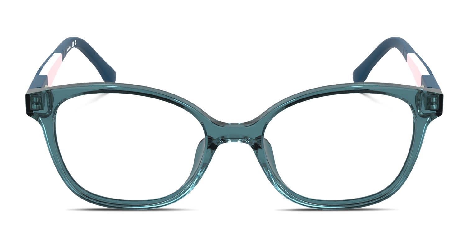 Lacoste L3662 N Kids Blue, Clear glasses - Blue / Clear - Frontal View