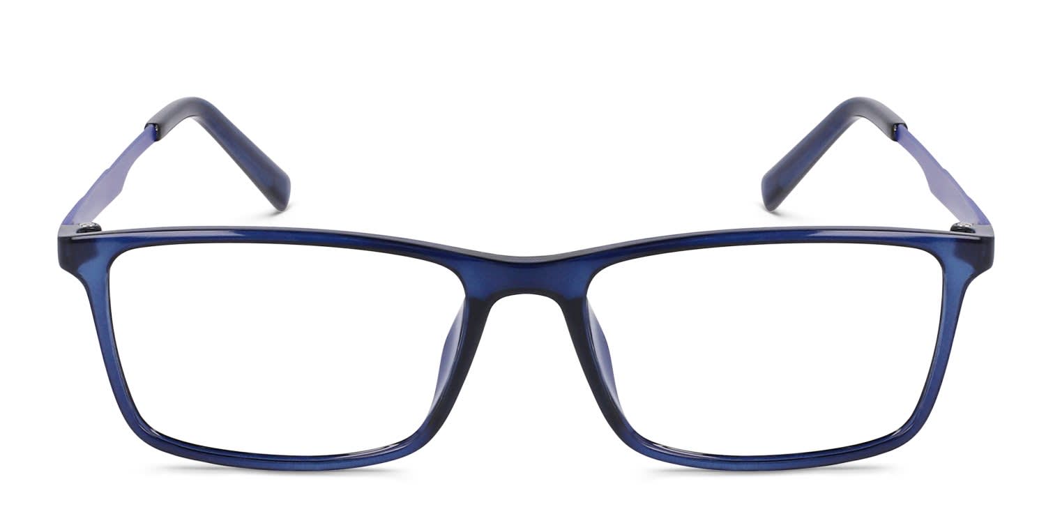 Flexon J4020N Kids Blue glasses - Blue - Frontal View