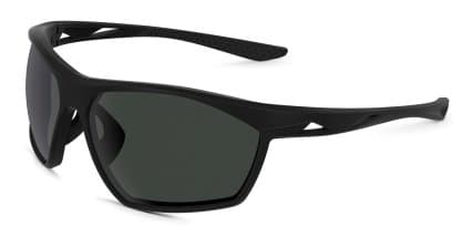 Nike Windtrack Heat Matte Black glasses - Matte Black - Angle View