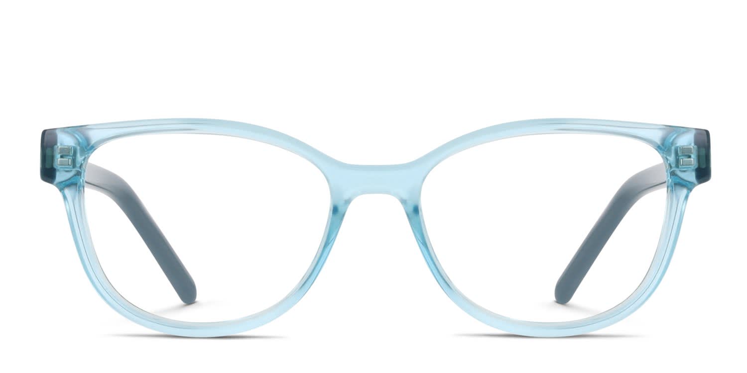 Converse CV9007Y Kids Blue, Clear glasses - Blue / Clear - Frontal View