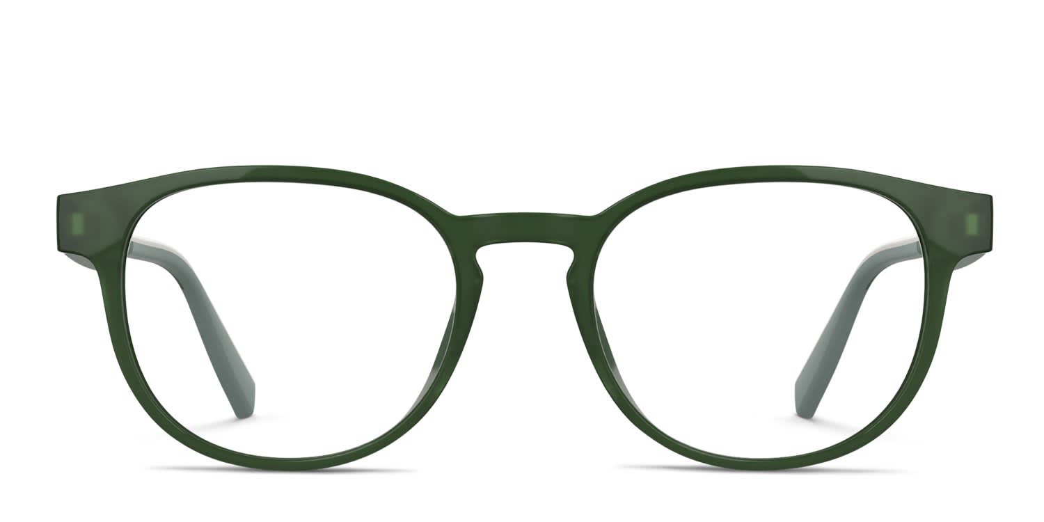 Lacoste L3666 Kids Green glasses - Green - Frontal View