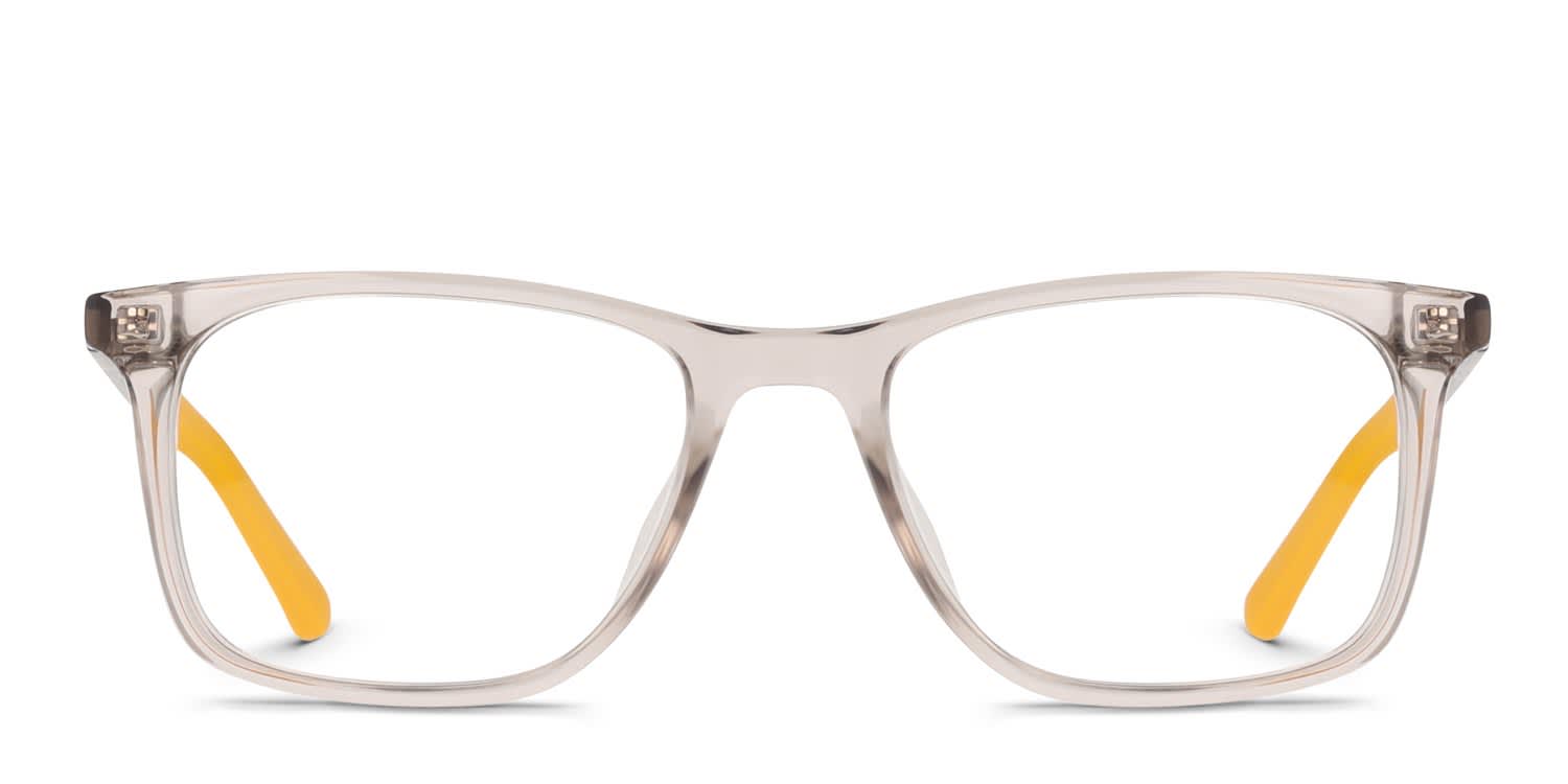 Nike 5071 Kids Gray, Clear glasses - Gray / Clear - Frontal View