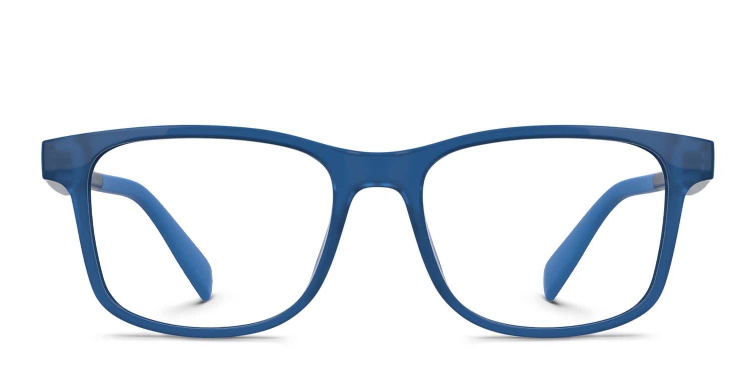 Lacoste L3663 Kids Blue glasses - Blue - Frontal View