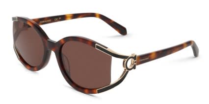 Ferragamo SF2111S Tortoise glasses - Tortoise - Angle View