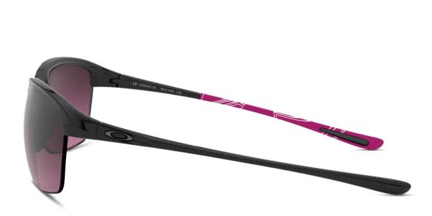 Oakley Women\'s Black Sunglasses with Pink Accents Outpace Rare OAKLEY RAZOR BLADES PINK BLACK W/ GREY SUNGLASSES VINTAGE  main image 3