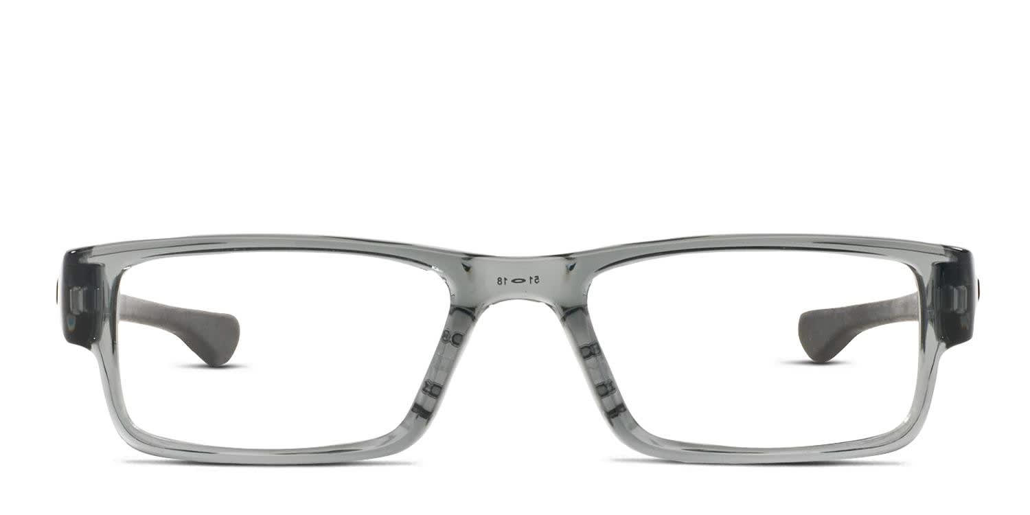 Oakley OX8046 Airdrop Gray/Clear Eyeglasses | Includes FREE