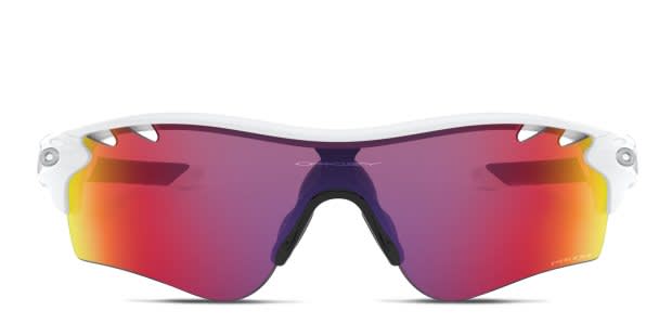 ヤマ Oakley RADAR LOCKスサングラス ホワイト・レッド New - Oakley