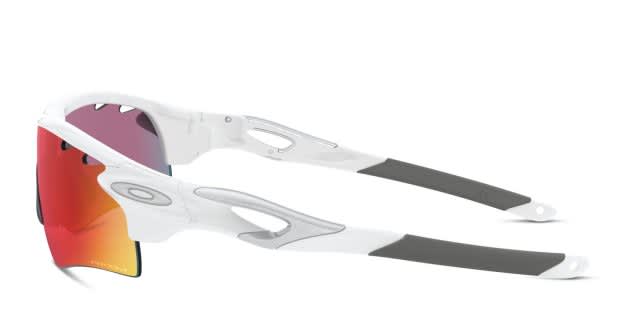 Oakley OO9206 Radarlock Path (A) White, Red Sunglasses