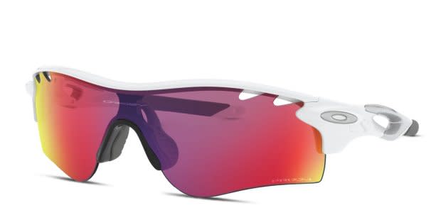 Oakley OO9206 Radarlock Path (A) White, Red Sunglasses