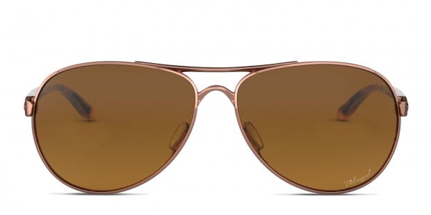 Oakley OO4079 Feedback Brown Gold Pink Prescription Sunglasses