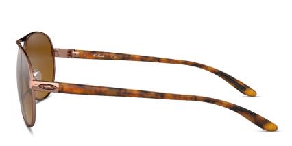 Oakley OO4079 Feedback Brown , Gold , Pink glasses - Brown / Pink / Gold - Side View