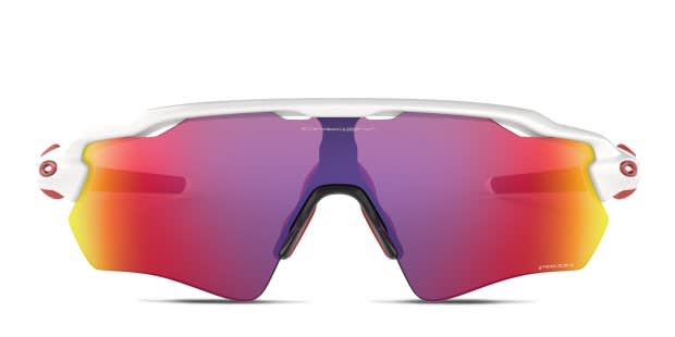 Oakley OO9208 Radar Ev Path Prizm White, Red, Purple Sunglasses