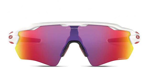 Oakley OO9208 Radar Ev Path Prizm White, Red, Purple Sunglasses