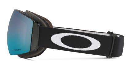 Oakley OO7064 Flight Deck M Prizm Snow Goggles w/Clip-in Blue, Black glasses - Blue / Black - Side View