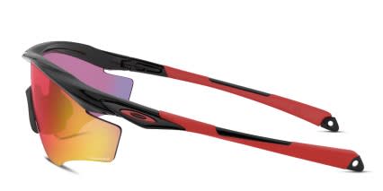 Oakley OO9343 M2 Frame Xl Black, Purple, Red glasses - Black / Purple / Red - Side View