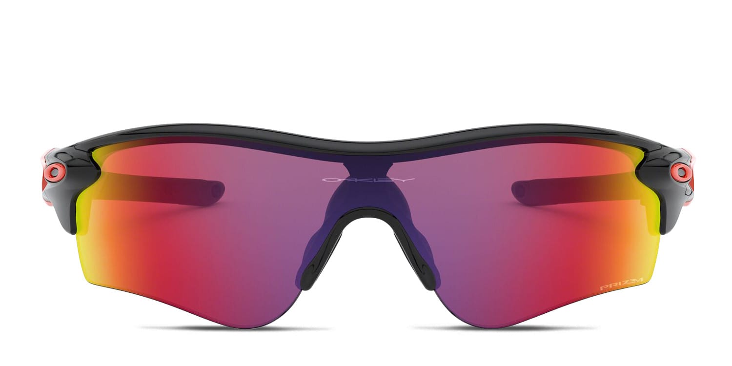Oakley OO9206 Radarlock Path (A) White, Red Sunglasses