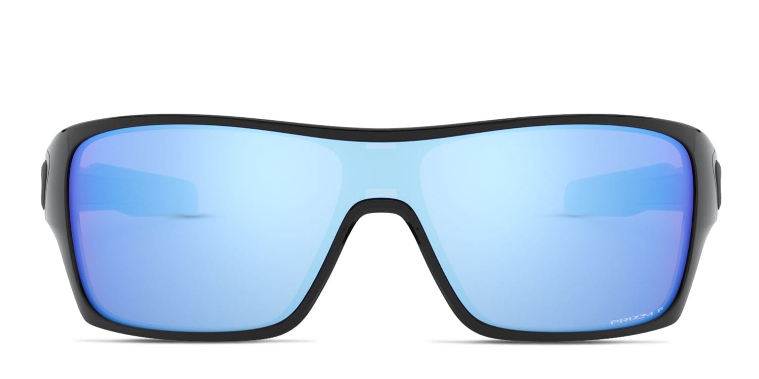 Oakley OO9307 Turbine Rotor Black , Blue glasses - Black / Blue - Frontal View