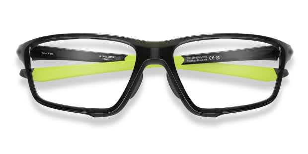 Oakley OX8080 Crosslink Zero (A) Shiny Black Prescription Eyeglasses