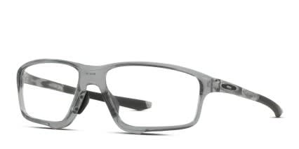 Oakley OX8080 Crosslink Zero (A) Gray, Clear glasses - Gray / Clear - Angle View