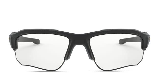 Oakley OO9228 Speed Jacket black frame with clear lenses. Lenses provide  100% UV protection.