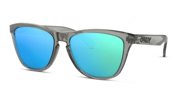 Oakley OO9245 Frogskins (A) Gray, Clear, Blue Sunglasses Oakley OO9245 Frogskins (A) Gray, Clear, Blue Sunglasses