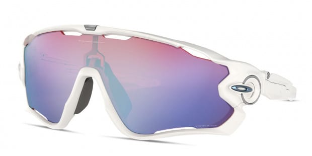 Oakley OO9290 Jawbreaker white frame with PRIZM snow sapphire