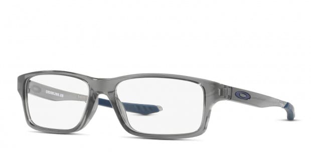 Oakley OY8002 Crosslink XS Kids Gray/Blue Eyeglasses | Includes