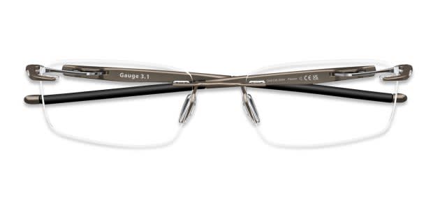 アイクレオ Oakley OX5126 Gauge 3.1 Gunmetal Eyeglasses | Includes FREE Rx Lenses