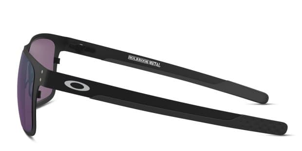 Oakley OO4123 Holbrook Metal black frame with jade iridium lenses