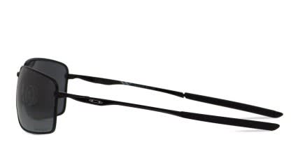 Oakley OO4075 Square Wire Shiny Black glasses - Shiny Black - Side View