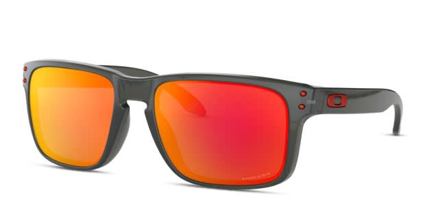 Oakley OO9244 Holbrook (A) Gray, Red Sunglasses