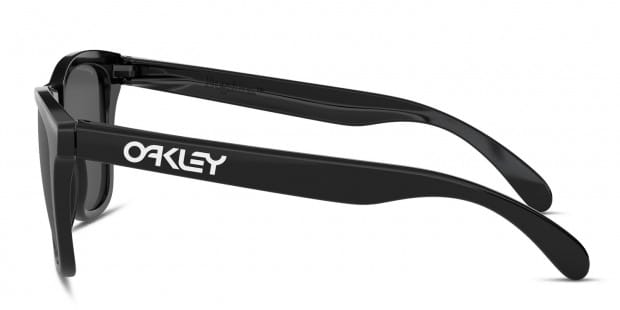 Oakley OO9245 Frogskins (A) Shiny Black, Gray Sunglasses Oakley OO9245 Frogskins (A) Shiny Black, Gray Sunglasses