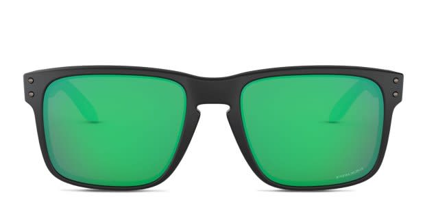 Oakley OO9244 Holbrook (A) Black , Green Prescription Sunglasses