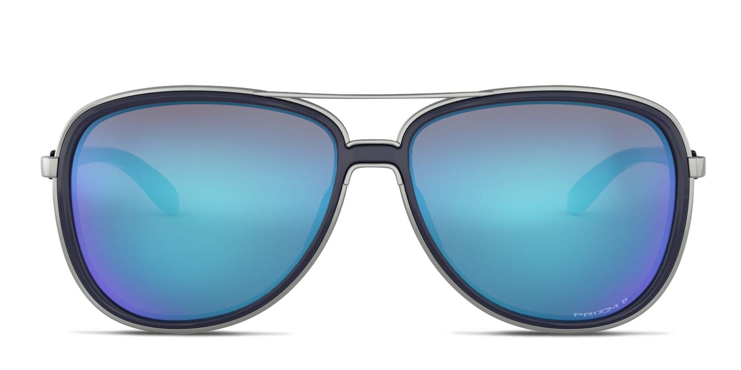 Oakley OO4129 Split Time blue frame with PRIZM sapphire polarized