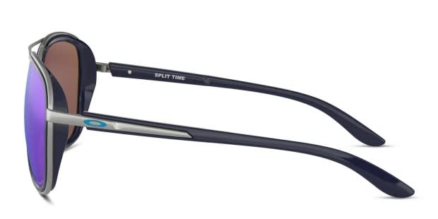 Oakley OO4129 Split Time blue frame with PRIZM sapphire polarized