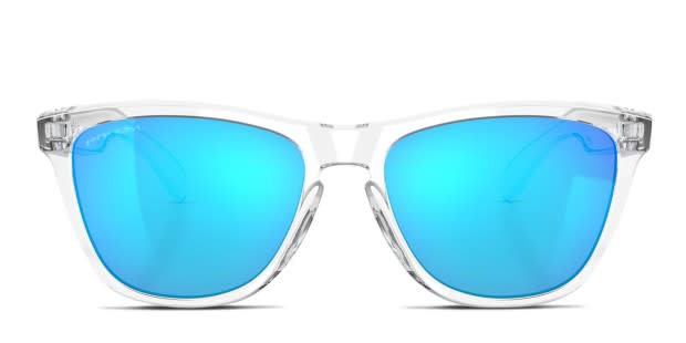 Oakley OO9013 Frogskins Blue Clear Prescription Sunglasses 50 Off Lenses