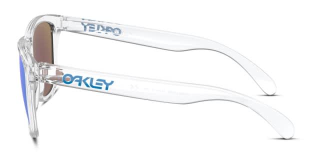 Oakley OO9013 Frogskins Blue, Clear Prescription Sunglasses - 50