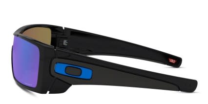Oakley OO9101 Batwolf Black , Blue glasses - Black / Blue - Side View