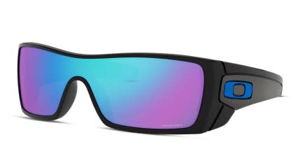 Oakley OO9101 Batwolf Black , Blue glasses - Black / Blue - Angle View