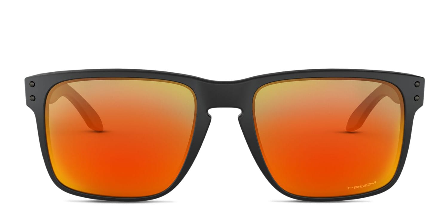 Oakley OO9417 Holbrook Xl Black , Red Prescription Sunglasses - 50