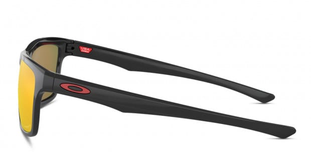 Oakley OO9334 Holston Black Red Prescription Sunglasses 50 Off Lenses