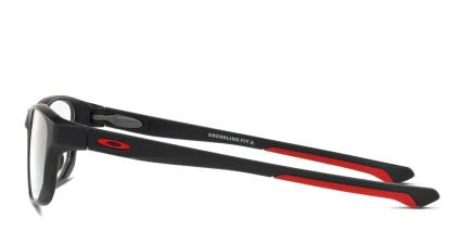 Oakley OX8142 Crosslink Fit (A) Black, Red glasses - Black / Red - Side View