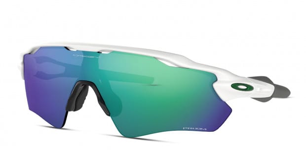 Oakley Radar EV Path Polished White Prizm Jade Sunglasses