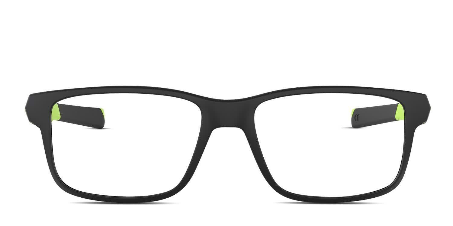 Oakley OY8007 Field Day Kids Gray, Clear glasses - Black / Yellow - Frontal View