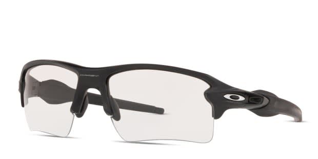 Oakley OO9188 Flak 2.0 XL black frame with clear lenses