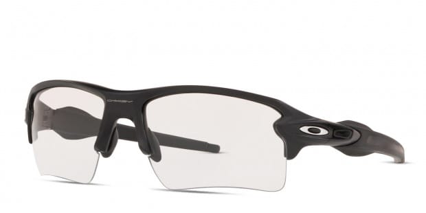 Oakley Flak 2.0 XL Sunglasses Matte Black Clear